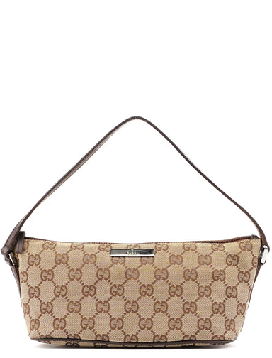 Gucci 07198 Beige Brown GG Boat