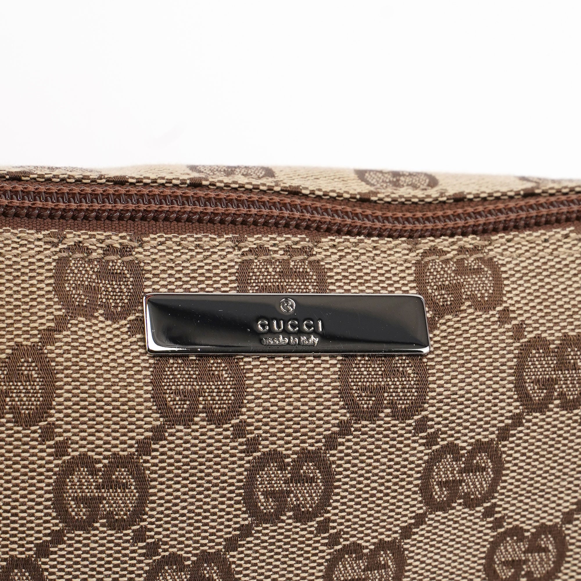 Gucci 07198 Beige Brown GG Boat