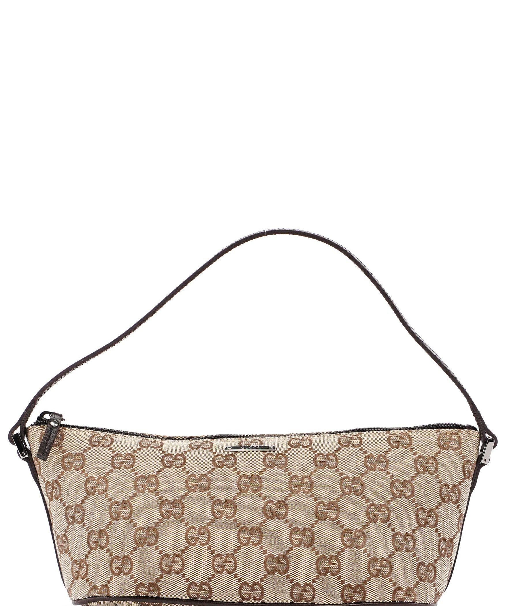 Gucci 07198 Beige Brown GG Boat