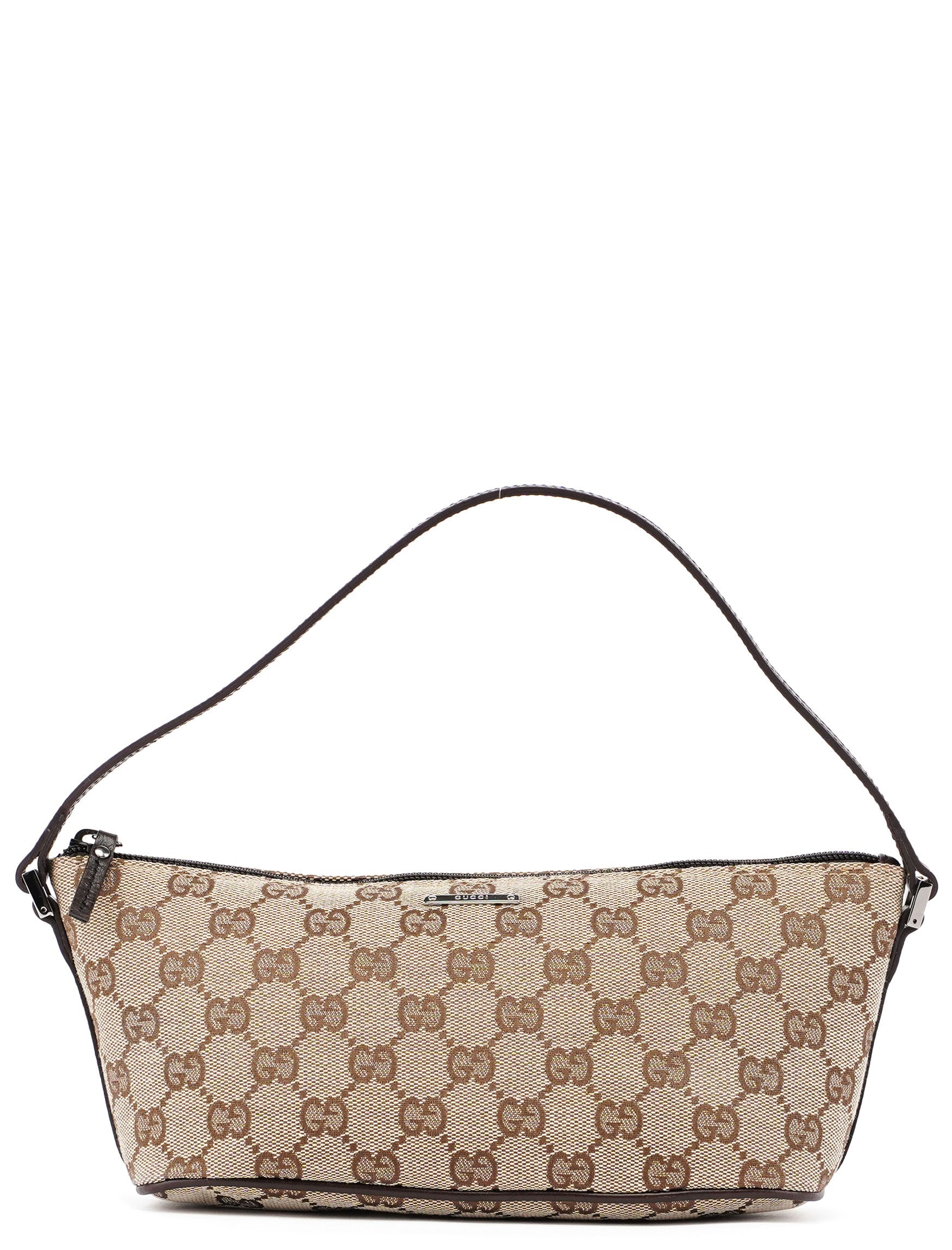 Gucci 07198 Beige Brown GG Boat