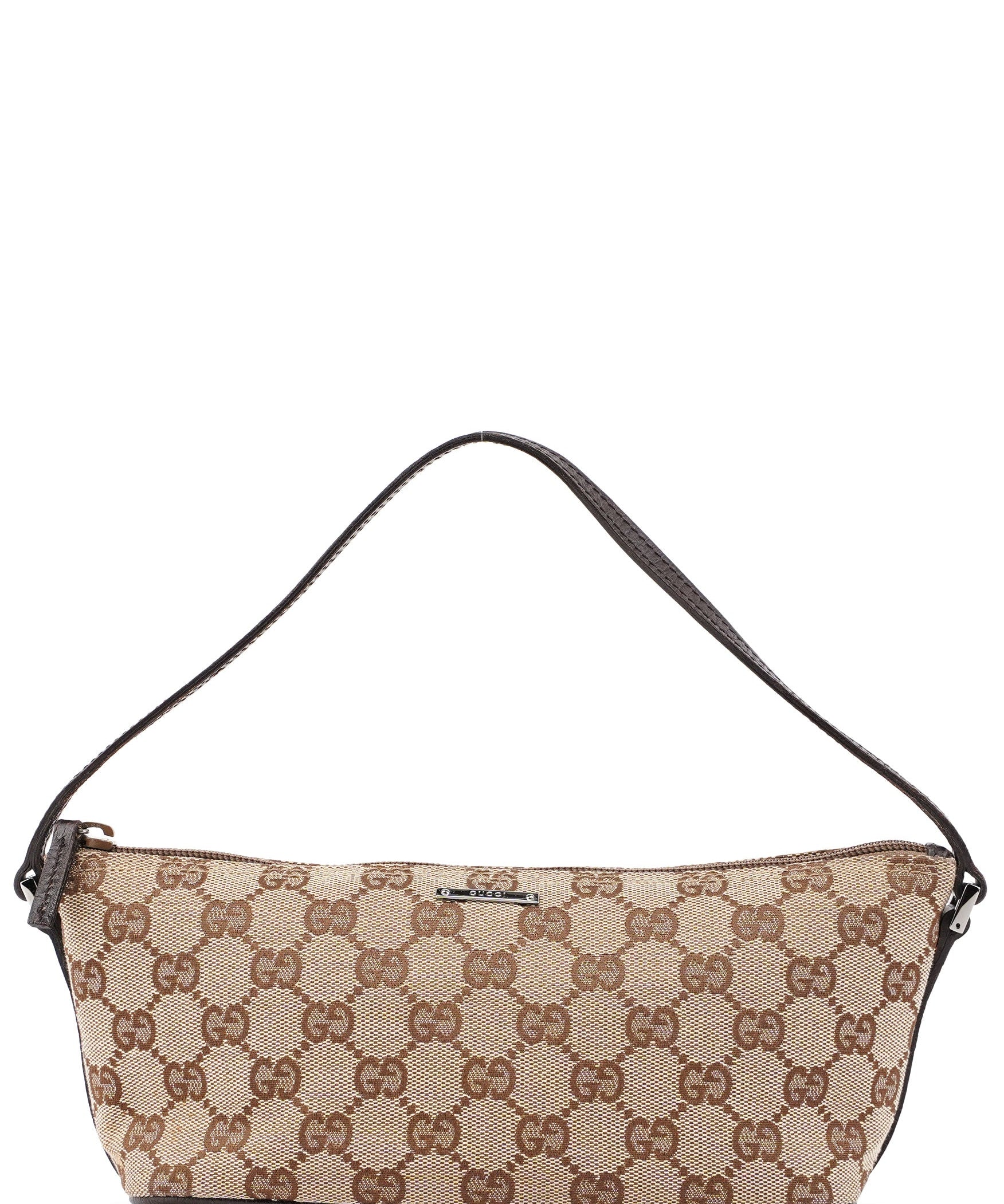Gucci 07198 Beige Brown GG Boat