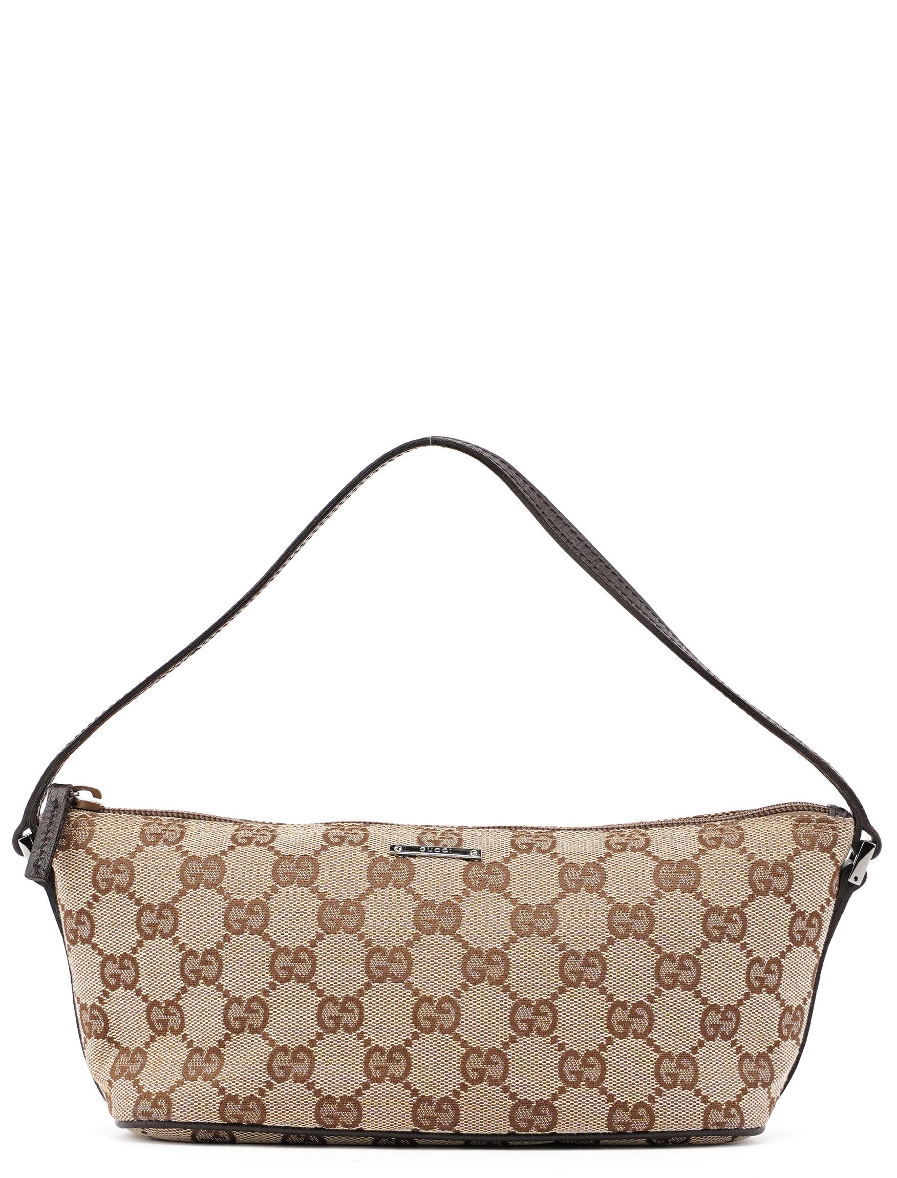 Gucci 07198 Beige Brown GG Boat