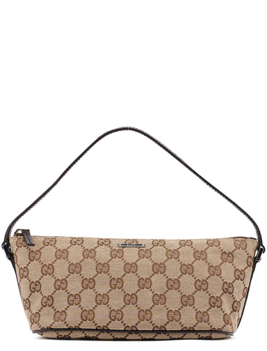 Gucci 07198 Beige Brown GG Boat