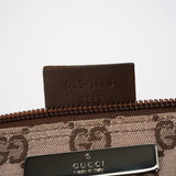 Gucci 07198 GG Boat Pochette en toile GG beige et marron