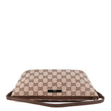 Gucci 07198 GG Boat Pochette en toile GG beige et marron