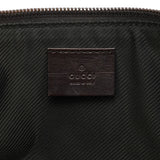 Gucci 07198 Beige Brown GG Boat Pochette
