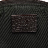 Gucci 07198 Beige Brown GG Boat Pochette