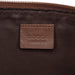 Gucci 07198 Beige Brown GG Boat Pochette