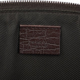 Gucci 07198 Beige Brown GG Boat Pochette