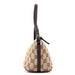 Gucci 07198 Beige Brown GG Boat Pochette