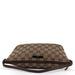 Gucci 07198 Beige Brown GG Boat Pochette