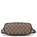 Gucci 07198 Beige Brown GG Boat Pochette