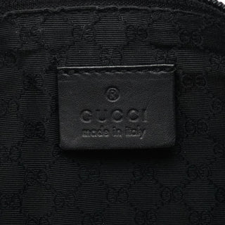 Gucci 07198 Beige Canvas Boat Pochette