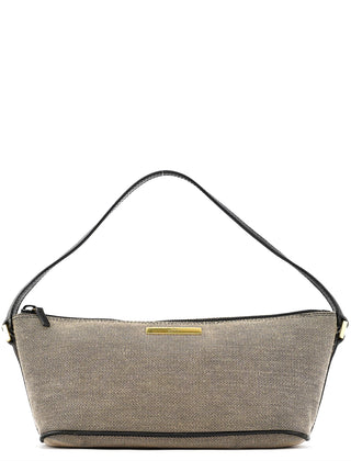 Gucci 07198 Beige Canvas Boat Pochette