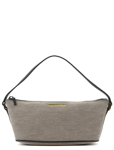 Gucci 07198 Beige Canvas Boat Pochette