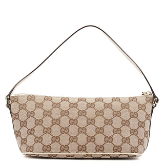 Gucci 07198 Beige GG Boat Pochette