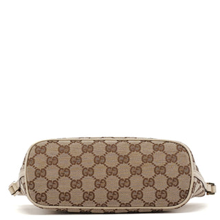 Gucci 07198 Beige GG Boat Pochette