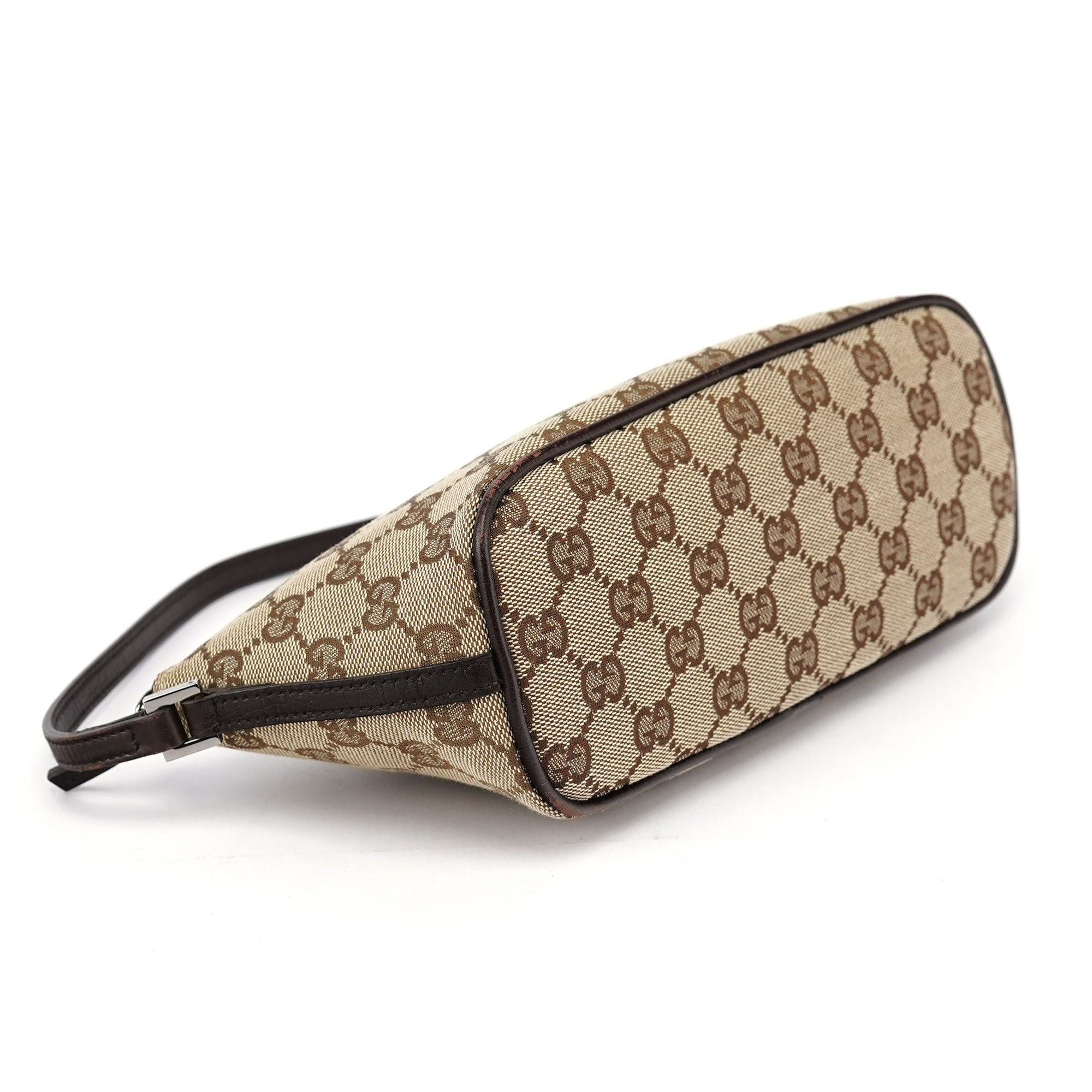 Gucci 07198 Beige GG Boat Pochette
