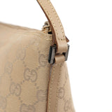 Gucci 07198 Beige GG Boat Pochette