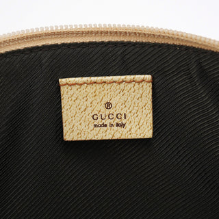 Gucci 07198 Beige GG Boat Pochette
