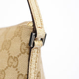 Gucci 07198 Beige GG Boat Pochette