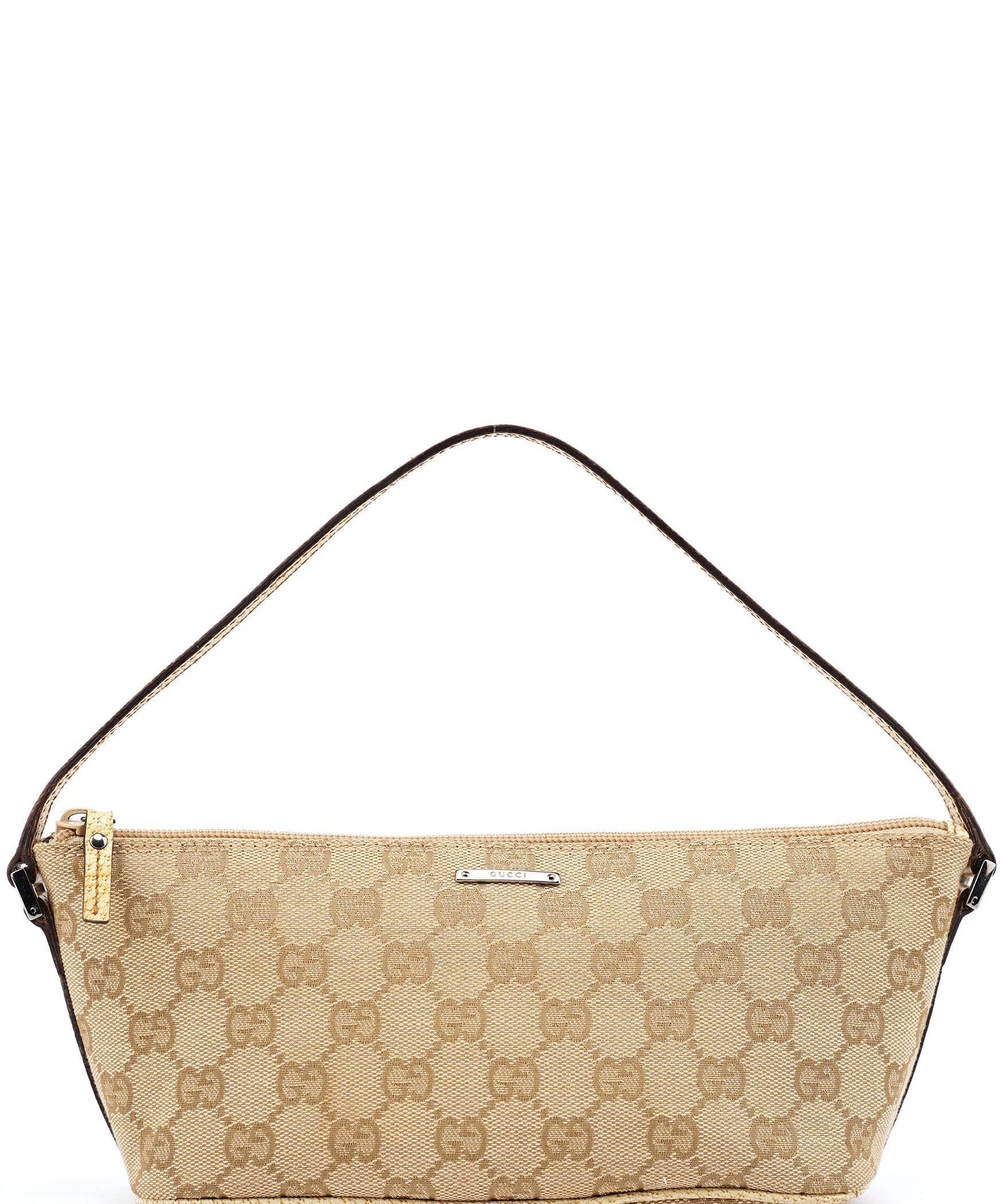 Gucci 07198 GG Boat Pochette en toile GG beige