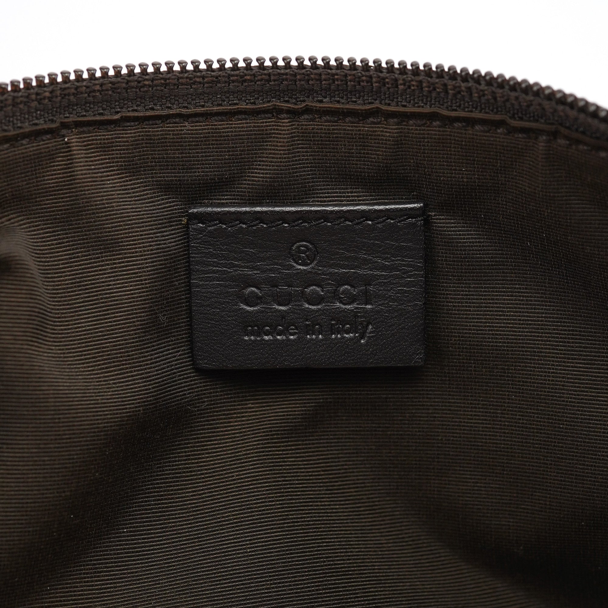 Gucci 07198 Beige GG Boat Pochette