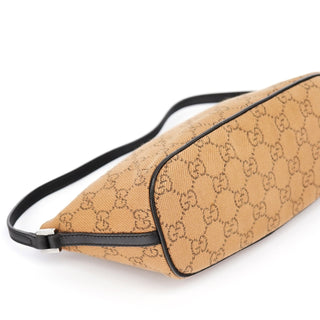 Gucci 07198 Beige GG Boat Pochette