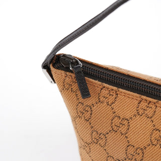 Gucci 07198 Beige GG Boat Pochette