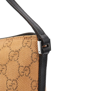 Gucci 07198 Beige GG Boat Pochette