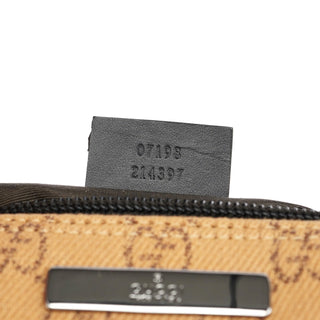 Gucci 07198 Beige GG Boat Pochette