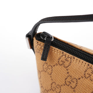 Gucci 07198 Beige GG Boat Pochette