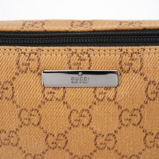 Gucci 07198 Beige GG Boat Pochette