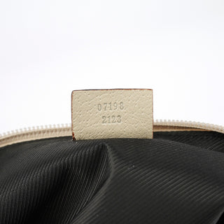 Gucci 07198 Beige GG Boat Pochette