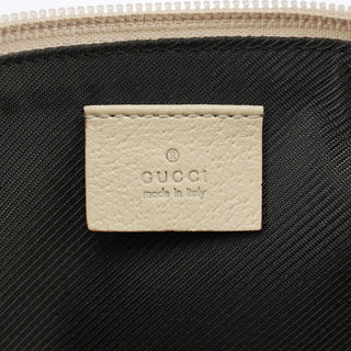 Gucci 07198 Beige GG Boat Pochette