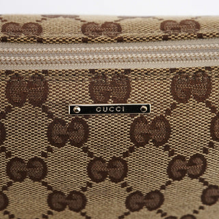 Gucci 07198 Beige GG Boat Pochette