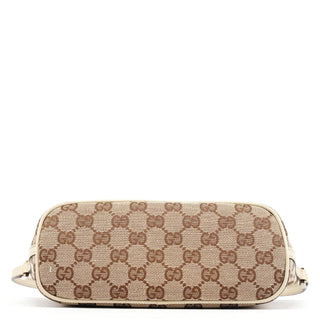 Gucci 07198 Beige GG Boat Pochette