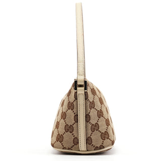 Gucci 07198 Beige GG Boat Pochette