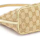 Gucci 07198 Beige GG Boat Pochette