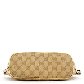 Gucci 07198 Beige GG Boat Pochette
