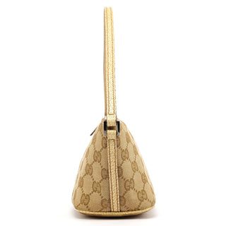 Gucci 07198 Beige GG Boat Pochette