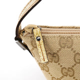 Gucci 07198 Beige GG Boat Pochette
