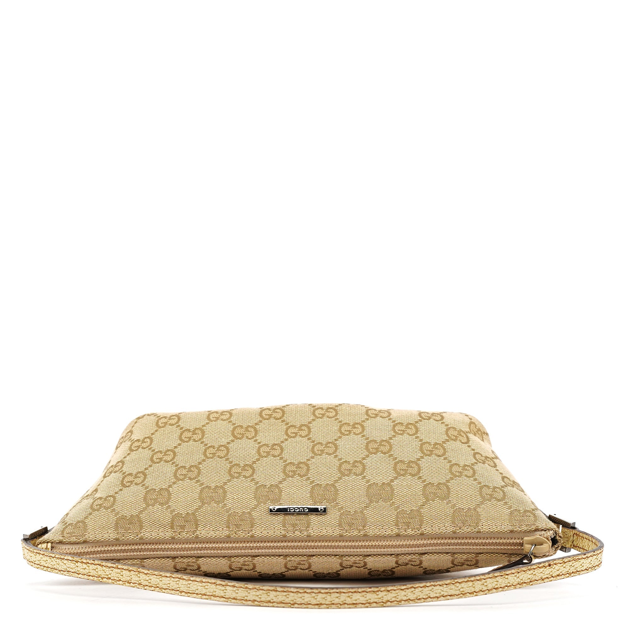 Gucci 07198 Beige GG Boat Pochette