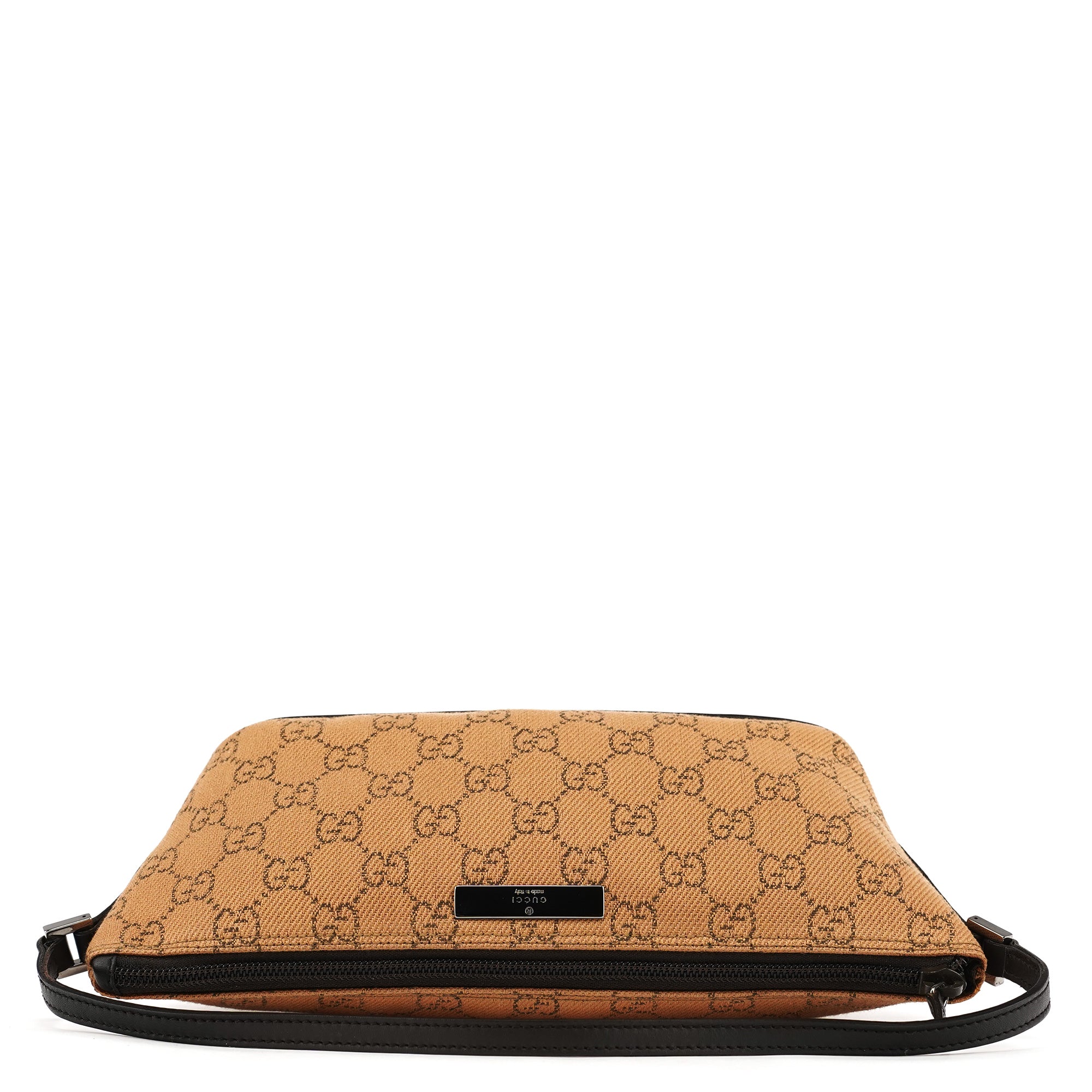 Gucci 07198 Beige GG Boat Pochette