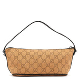 Gucci 07198 Beige GG Boat Pochette