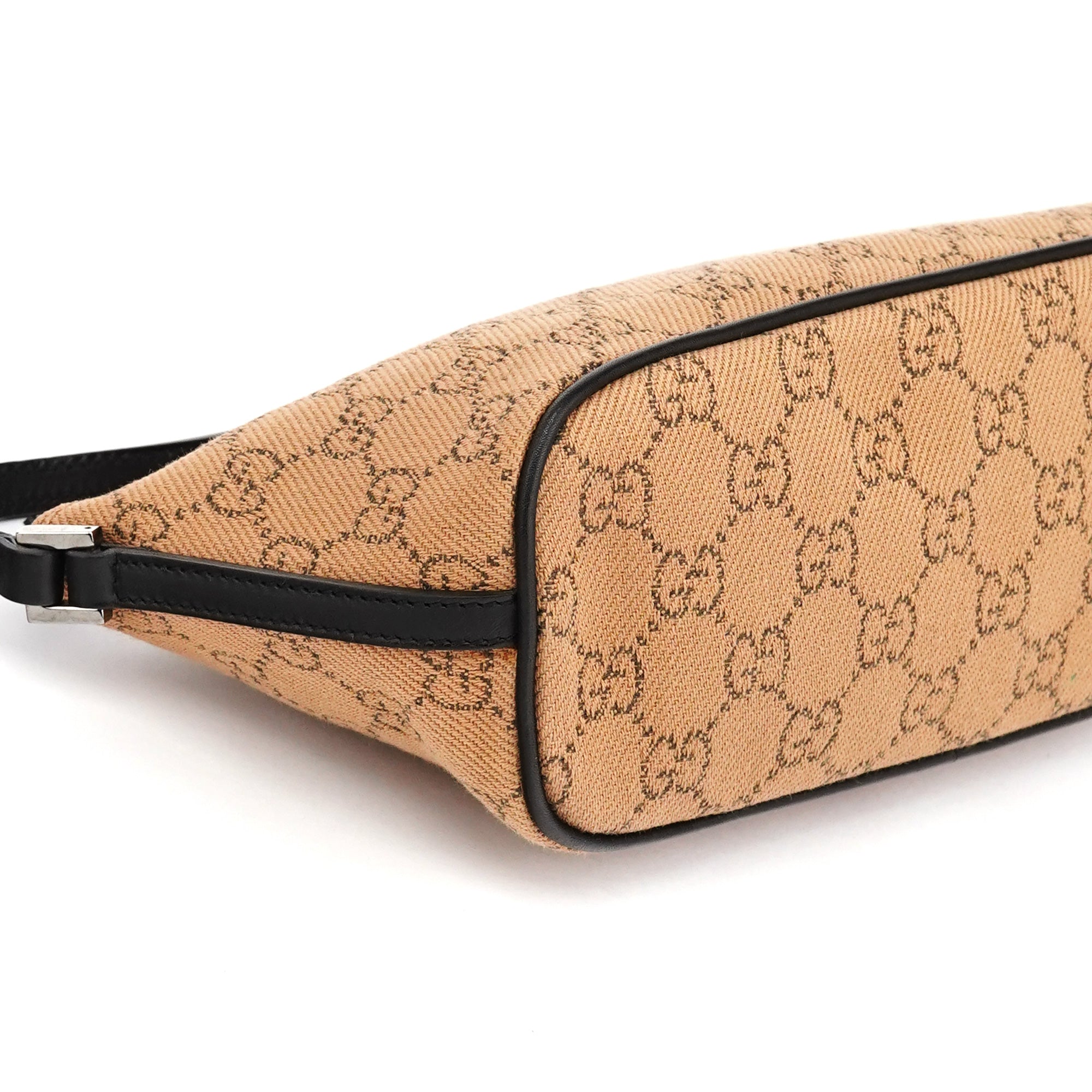 Gucci 07198 Beige GG Boat Pochette