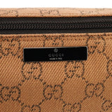Gucci 07198 Beige GG Boat Pochette