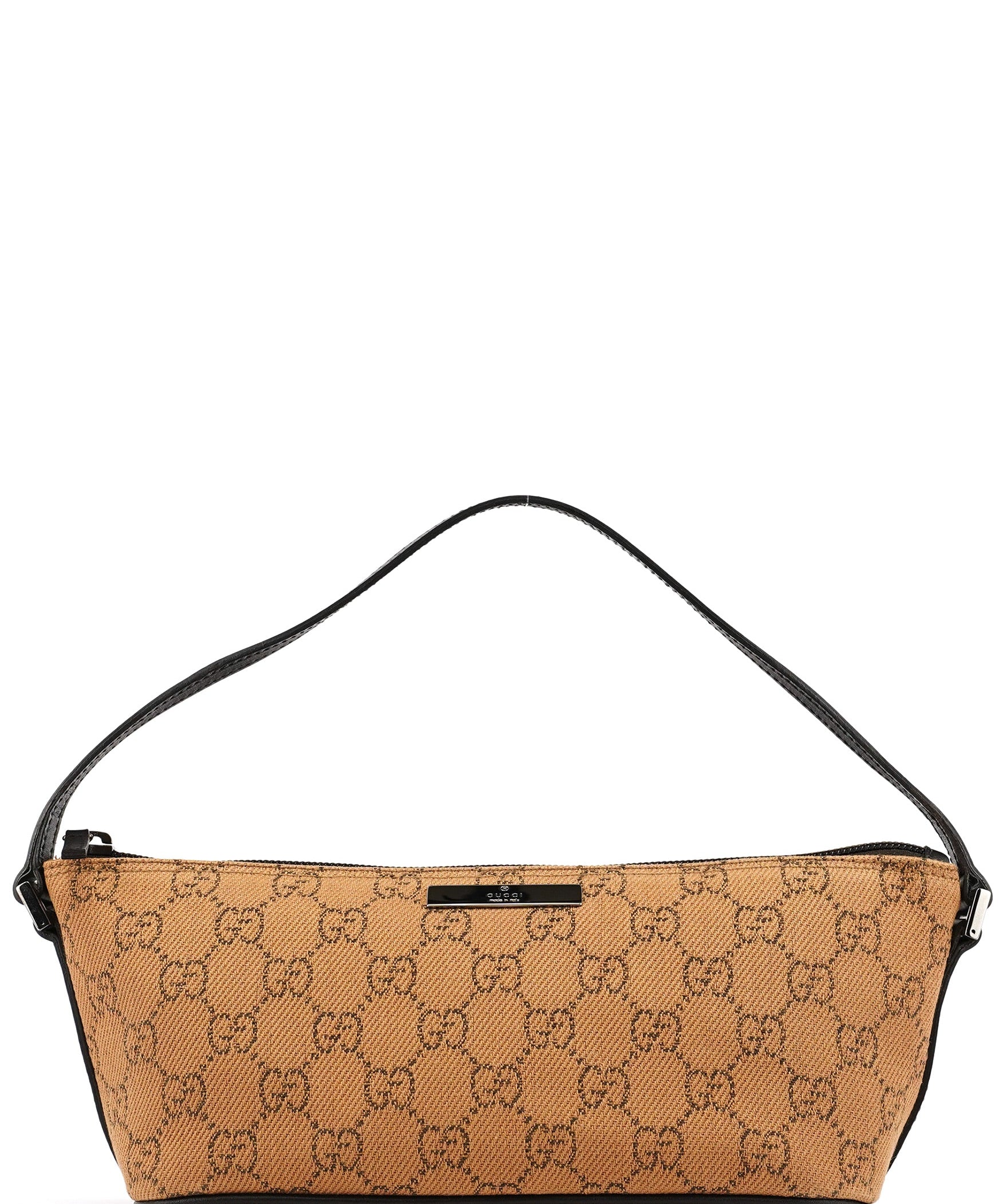 Gucci 07198 Beige GG Boat Pochette