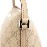 Gucci 07198 Beige GG Boat Pochette