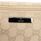 Gucci 07198 Beige GG Boat Pochette